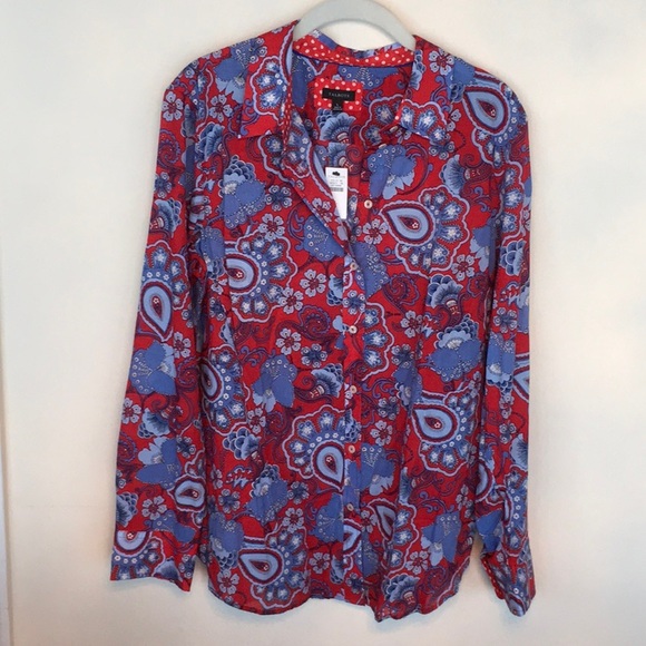 NWT Talbots Button Down - Picture 2 of 3